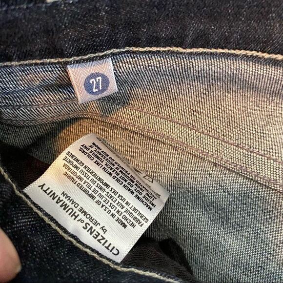 CITIZENS OF HUMANITY Avedon Low Rise Skinny Gray‎ Ankle Denim Jeans Size 27 - Picture 5 of 7